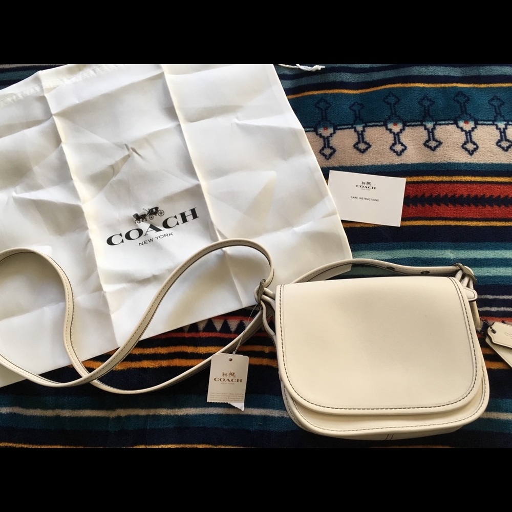 COACH crossbody saddle bag
